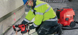 Powerful SDS Plus combihammer with Active Vibration Reduction - Hilti TE 30-AVR